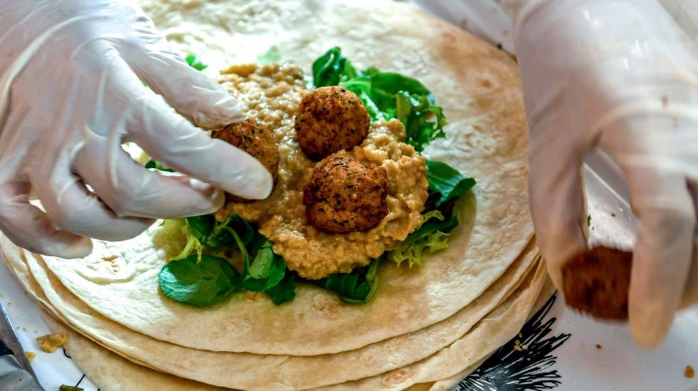 Free events in May 2021 vegan falafel